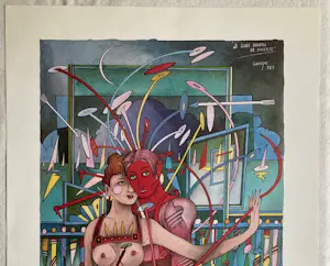 Carlos Ceesepe - Affiche Expositie Galerie Lambiek , La clase obrera - 1990 kopen? Bied vanaf 80!
