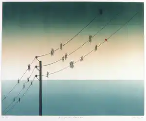 Jean Solombre - Aquatint, De vagues idées dans l'air verkocht voor € 35!