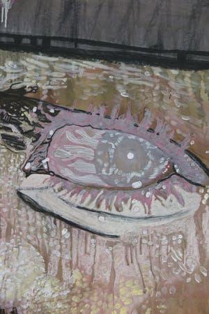 Annemiek Vera - Gemengde techniek op papier, I Witness (Groot) kopen? Bied vanaf 1!