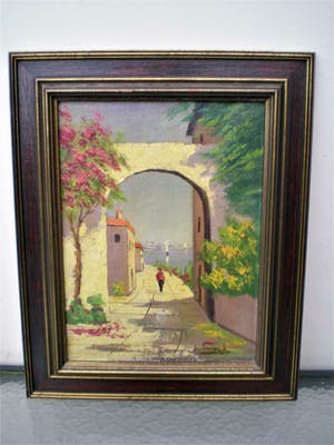 Jan Ernens - Doorkijk bij de Middellandse Zee kopen? Bied vanaf 30!