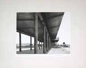 Wim Bettenhausen - Ets en aquatint, Schenkviaduct kopen? Bied vanaf 70!