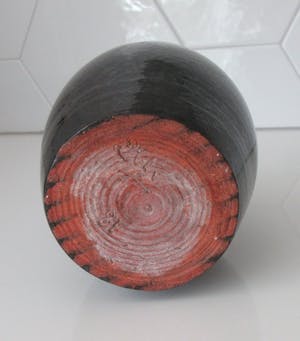 Elisabeth Klinkenberg - Antraciet potterie vaasje kopen? Bied vanaf 20!