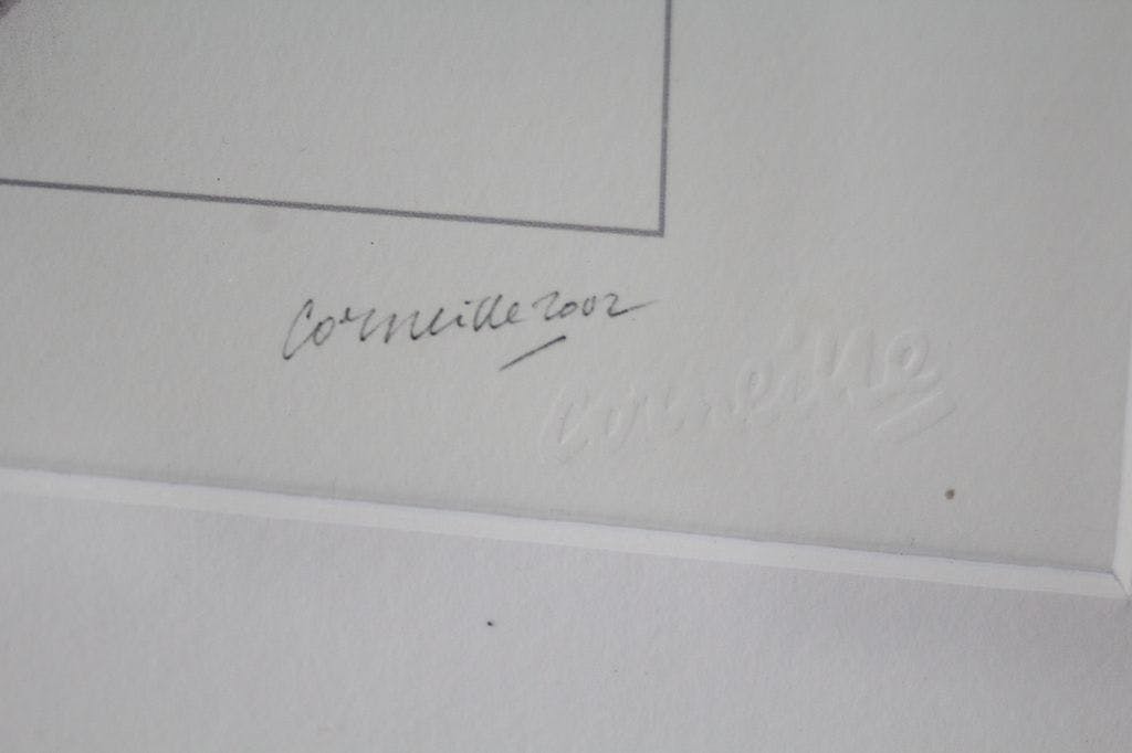 Corneille - Corneille - Ingelijste Lithografie, nr 39/69, 2002 kopen? Bied vanaf 145!