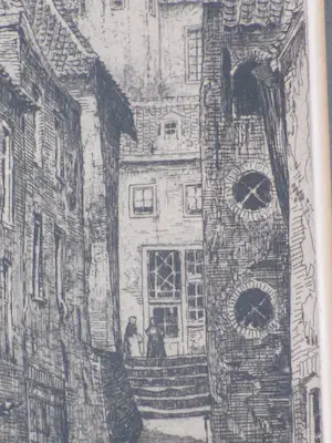 Eugene Lucker - Proosthof / Commanderie Nijmegen - Ets kopen? Bied vanaf 100!