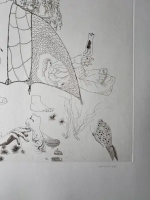 Jorge Castillo - Originele, gesigneerde ets - 1978 - 20/75 kopen? Bied vanaf 125!