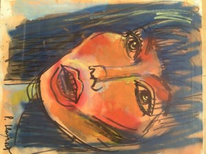 Peter Klashorst - La femme 2 kopen? Bied vanaf 175!