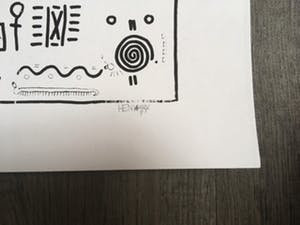 Henk de Bouter - Kruisdraak - gesign. zeefdruk kopen? Bied vanaf 59!