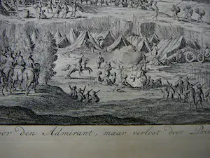 Jan Luyken - Zaltbommel Het beleg door Mendoza kopen? Bied vanaf 75!