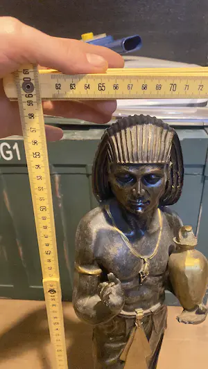 Niet of onleesbaar gesigneerd - egyptische beeld kopen? Bied vanaf 1!