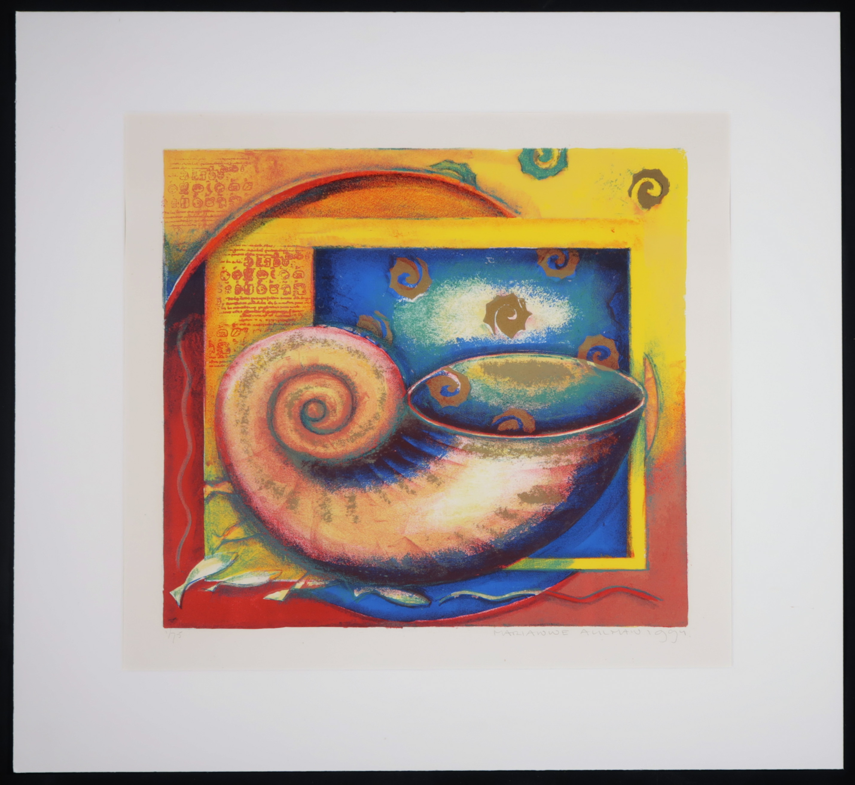 Marianne Aulman - Zeefdruk, Misterio del mar 1 kopen? Bied vanaf 20!