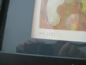 Linda Le Kinff - LITHOGRAFIE 1978 LINDA LE KINFF "NAAKT MET MASKER" kopen? Bied vanaf 500!