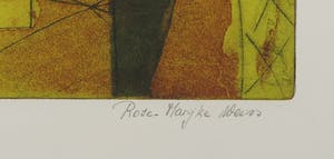 Rose Marijke Weiss - Ets en aquatint, Mexicaans landschap kopen? Bied vanaf 1!