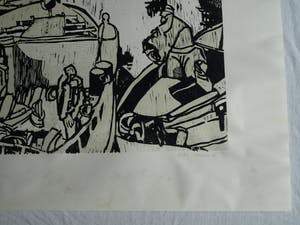 Manuel Kurpershoek - Houtsnede “Boten”, 1980 + Nobilis Cahier Prentkunst nr. 13 , 2019 kopen? Bied vanaf 35!