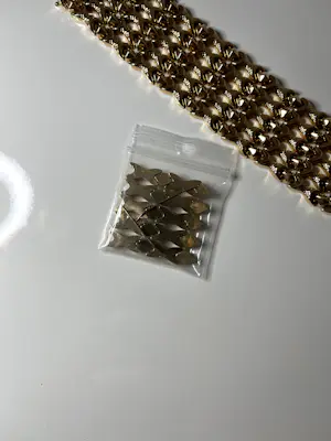 Opvallende 18 karaat geelgouden brede armband kopen? Bied vanaf 7000!