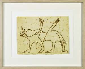 Reinhoud D'Haese - Ets uitgegeven door Avant Galleries New York - Ingelijst verkocht voor € 1!