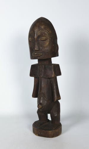 Luba - Houten vruchtbaarheidsbeeld met vierkante schouders kopen? Bied vanaf 1!