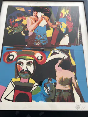 Karel Appel - Donderdag kaufen? Bieten Sie von 225!