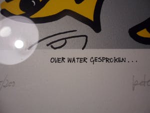 Peter Louman - Zeefdruk, Over water gesproken... kopen? Bied vanaf 25!