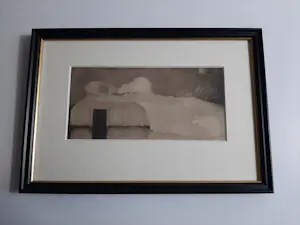 Jan Mankes - Heliogravure " Witte muizen op perkamenten boek " kopen? Bied vanaf 120!