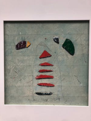 Cole Morgan - mooi ingelijst uniek werk met titel model #19 kopen? Bied vanaf 1100!