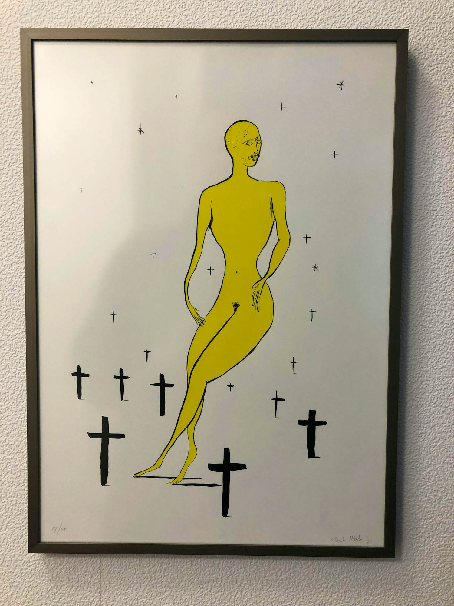 Henk Visch - Litho 1991 kopen? Bied vanaf 75!