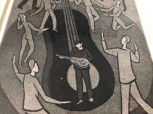 Elly Kuipers - ets - dansende muzikanten kopen? Bied vanaf 1!