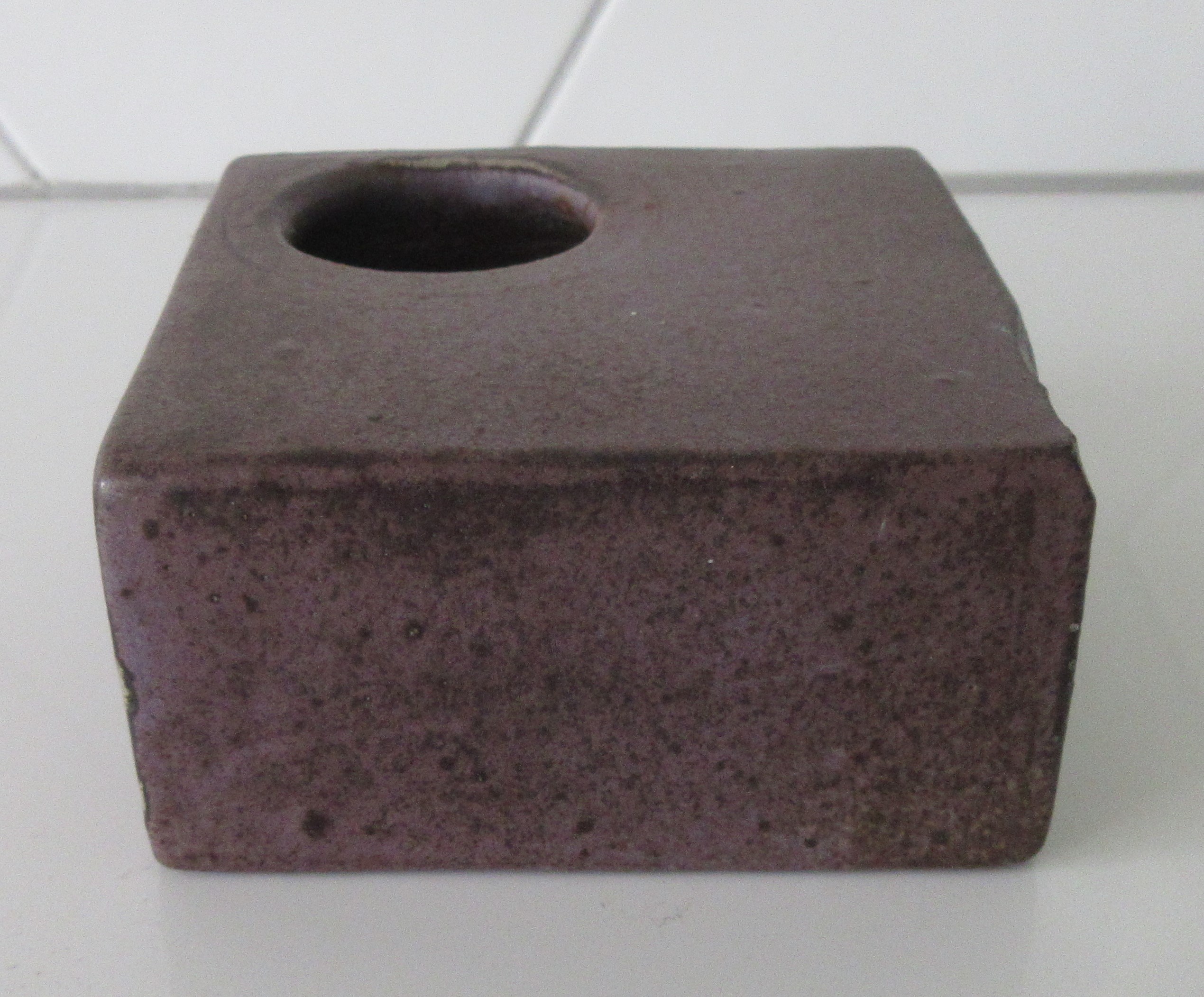 Mobach Keramiek - Blokvaasje verkocht voor € 13!