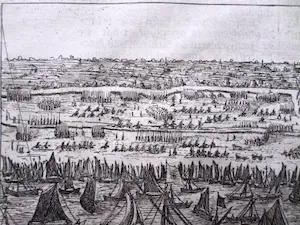 Niet of onleesbaar gesigneerd - België, Nieuwpoort - Van 't Vervolgh der Nederlandsche Oorloghen - 1601-1620 kopen? Bied vanaf 1!