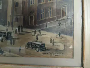 Gerrit van IJperen - Stadsgezicht op het Muntplein Amsterdam kopen? Bied vanaf 900!