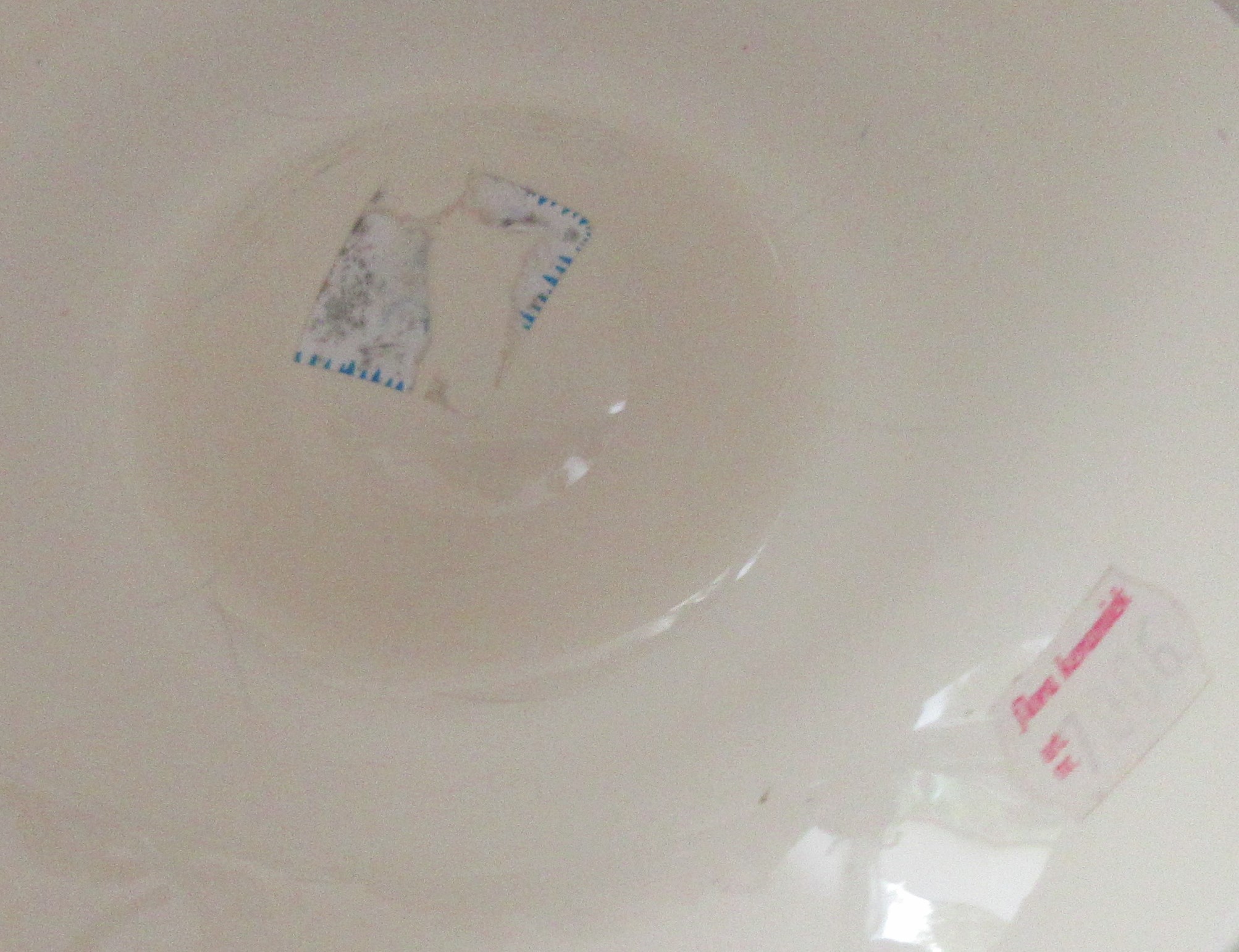 Plateelbakkerij Flora - Grote platelen design fruitschaal in duotone - Serie Duet uit 1996-1997 kopen? Bied vanaf 35!