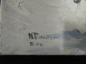 Henk Poeder - Groot Winterlandschap van Henk Poeder kopen? Bied vanaf 10!