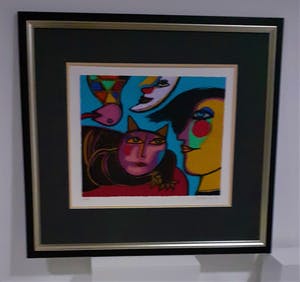 Corneille - Maanclown (prachtig gelijst) kopen? Bied vanaf 299!