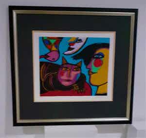 Corneille - Maanclown (prachtig gelijst) verkocht voor € 299!