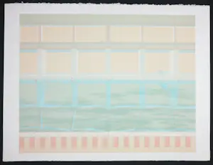 Edith Sont - Zeefdruk, Sportfondsenbad Rotterdam kopen? Bied vanaf 20!