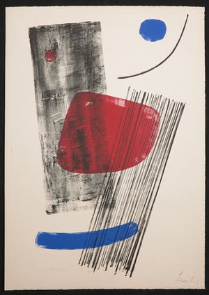 Berto Lardera - Litho uit de porftolio Documenta Geigy. Das Unbehagen in der Kunst (1965) kopen? Bied vanaf 70!