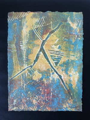 Chabab Tayefeh Mohajer - l'homme qui marche - ode aan Giacometti kopen? Bied vanaf 45!