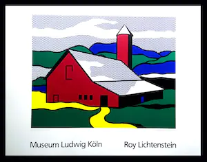 AcheterRoy Lichtenstein - Red Barn II 1969 - Museum Ludwig Köln - 0ffsetlithografie? Enchérissez de 65!