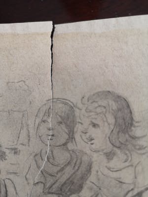 Niet of onleesbaar gesigneerd - Diverse kunstwerken van verschillende kunstenaars (7X) kopen? Bied vanaf 1!