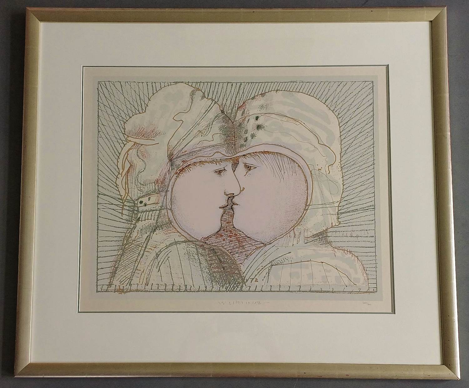 Buy Co Westerik - ingelijste gesigneerde zeefdruk? Bid from 299!