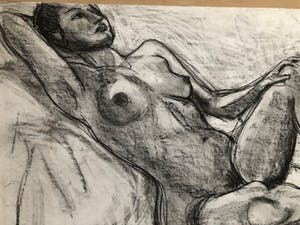 Ton Etman - dubbelzijdige naakttekeningen door Ton Etman kopen? Bied vanaf 55!