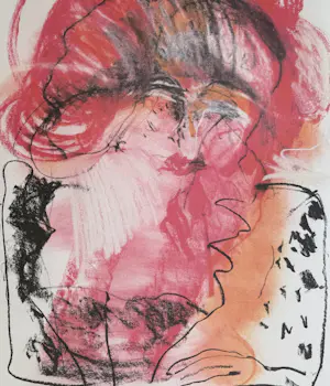 Kees van Bohemen - handgesigneerde kleurenlitho | 'Dame met hoed' | 1981 (INGELIJST) kopen? Bied vanaf 200!