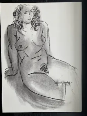 Henri Matisse - Litho naar houtskooltekening kopen? Bied vanaf 1!