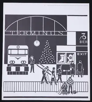 Gerd Arntz - Vier offsetlitho kalenderbladen kopen? Bied vanaf 10!