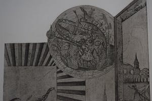 Jan Vaatstra - Ets - " Wrong Evolution " kopen? Bied vanaf 40!