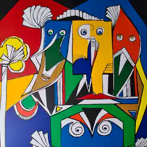 Maartje Wijngaarden - Kleurenzeefdruk FACES Handgesigneerd vendu pour 65€ !