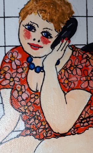 Anke Peddemors - kunst voor in het kleinste kamertje kopen? Bied vanaf 15!