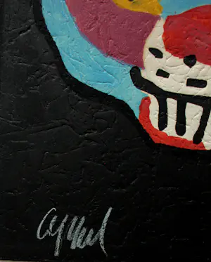 Karel Appel - Houtdruk met carborundum: Circusserie: Plus malin et plus debile que nous - 1978 kopen? Bied vanaf 1999!