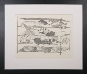 Judith Rosema - Litho, Al mijn geliefden - Ingelijst kopen? Bied vanaf 1!