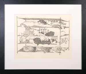 Judith Rosema - Litho, Al mijn geliefden - Ingelijst verkocht voor € 1!