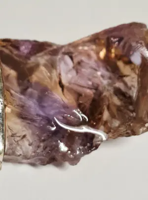 Nieuwe zilveren hanger met mystieke Amethist kopen? Bied vanaf 75!